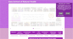 Desktop Screenshot of gaiaschool.org.uk